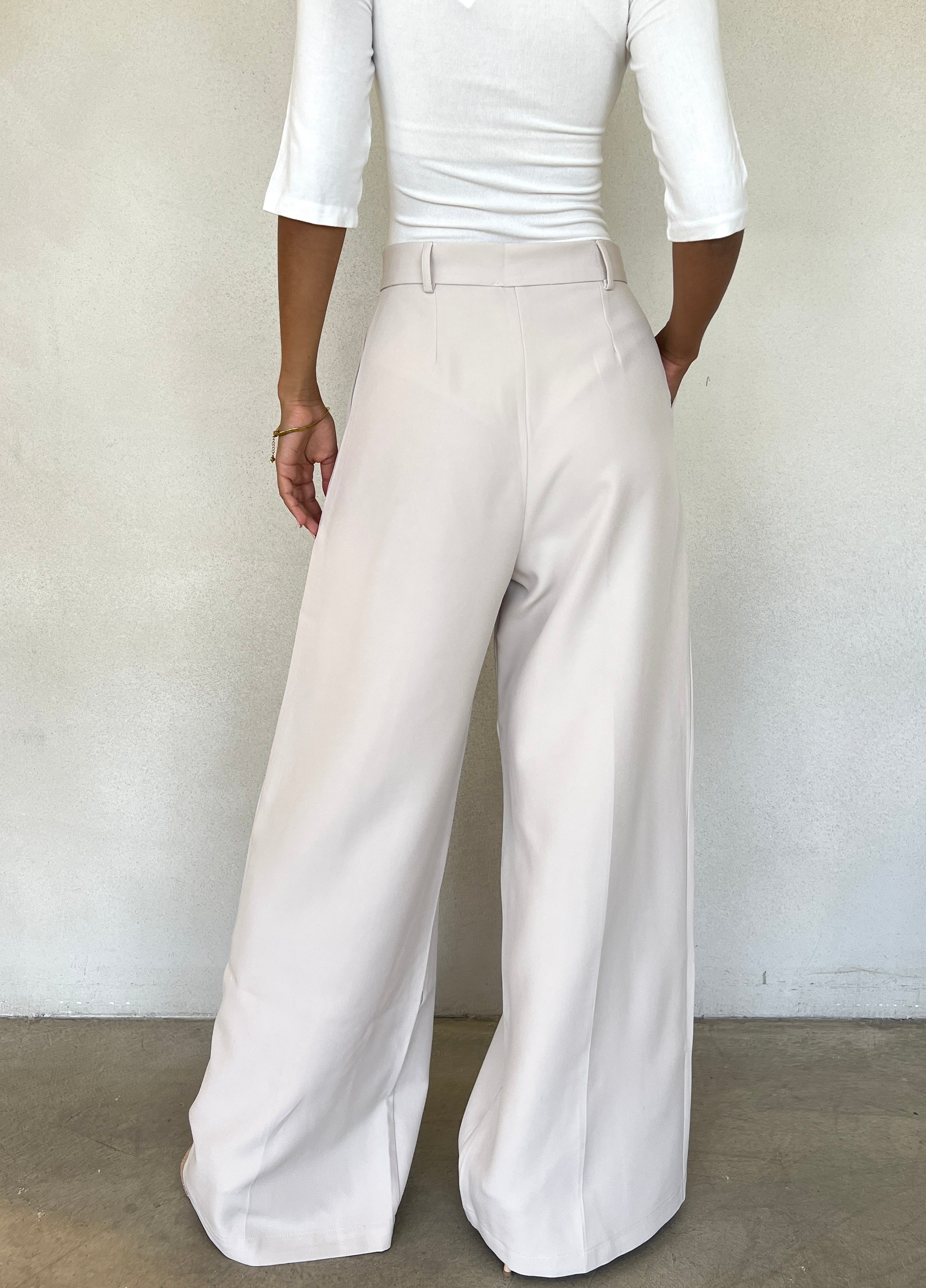 Slit pants
