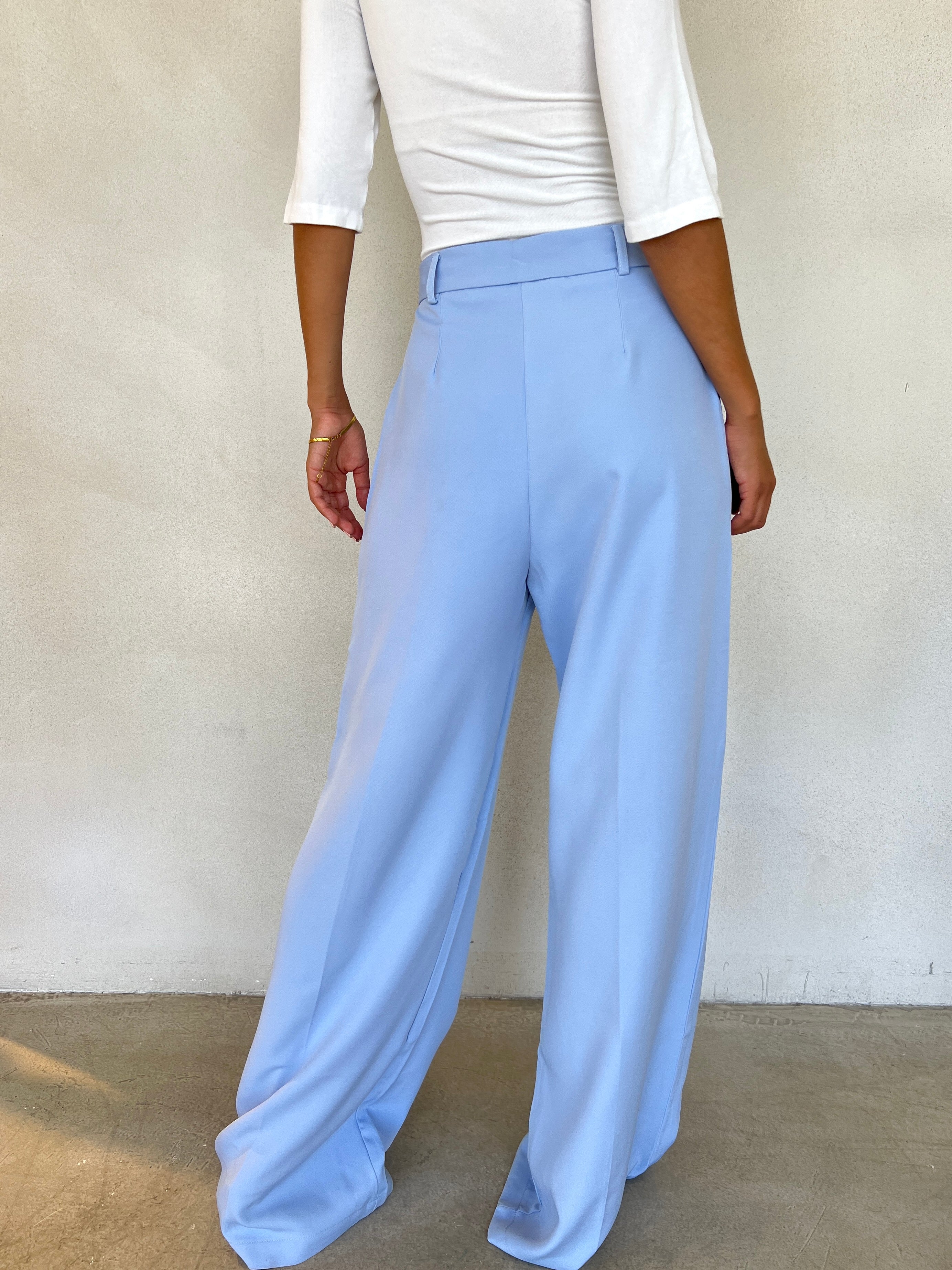 Slit pants