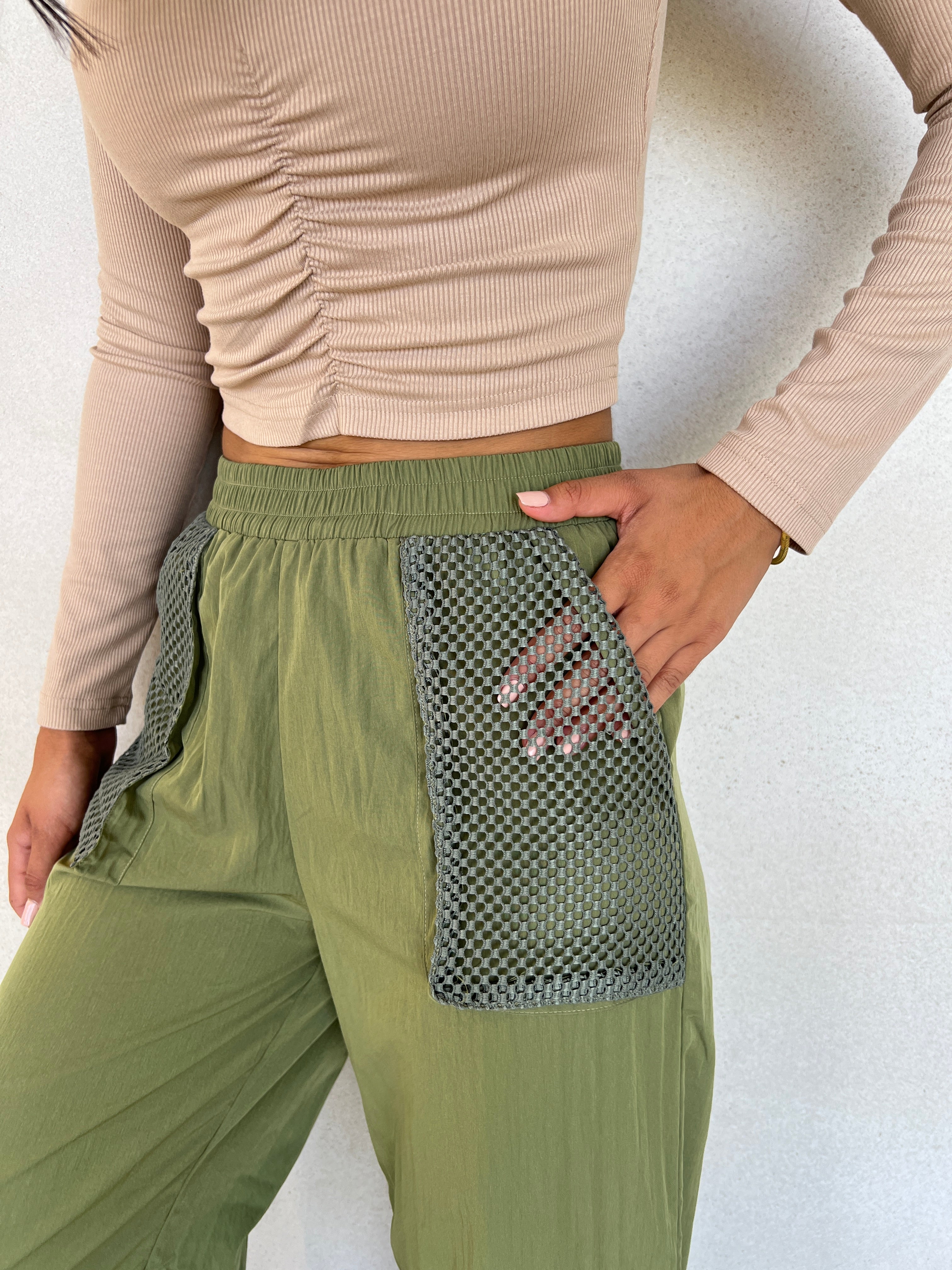 Distressed Cargo Pants