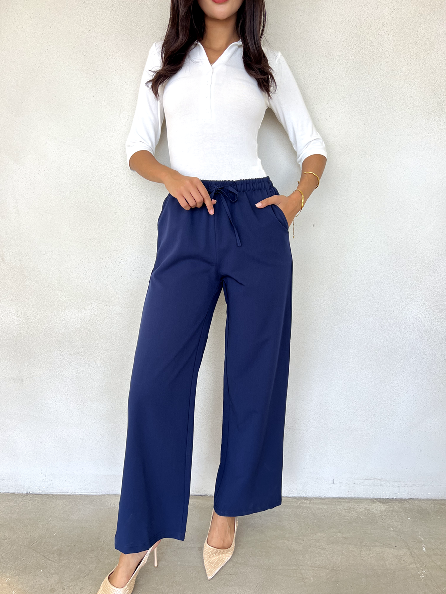 Elastic waist pants