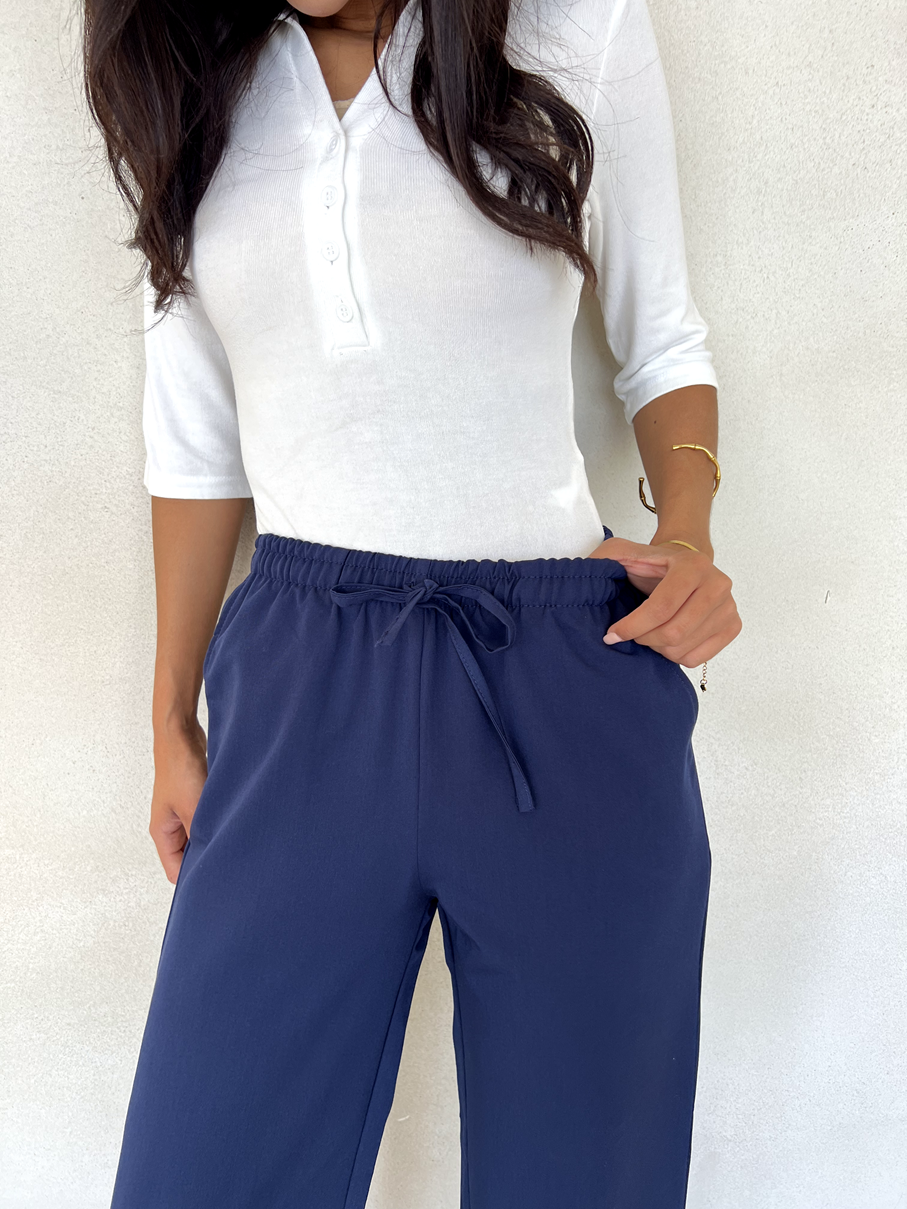 Elastic waist pants