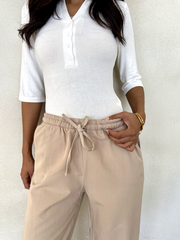 Elastic waist pants
