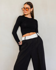 Minimalist crop top