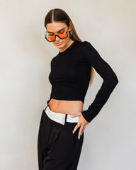 Minimalist crop top
