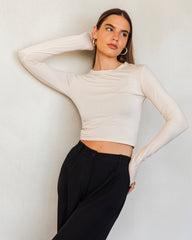 Minimalist crop top