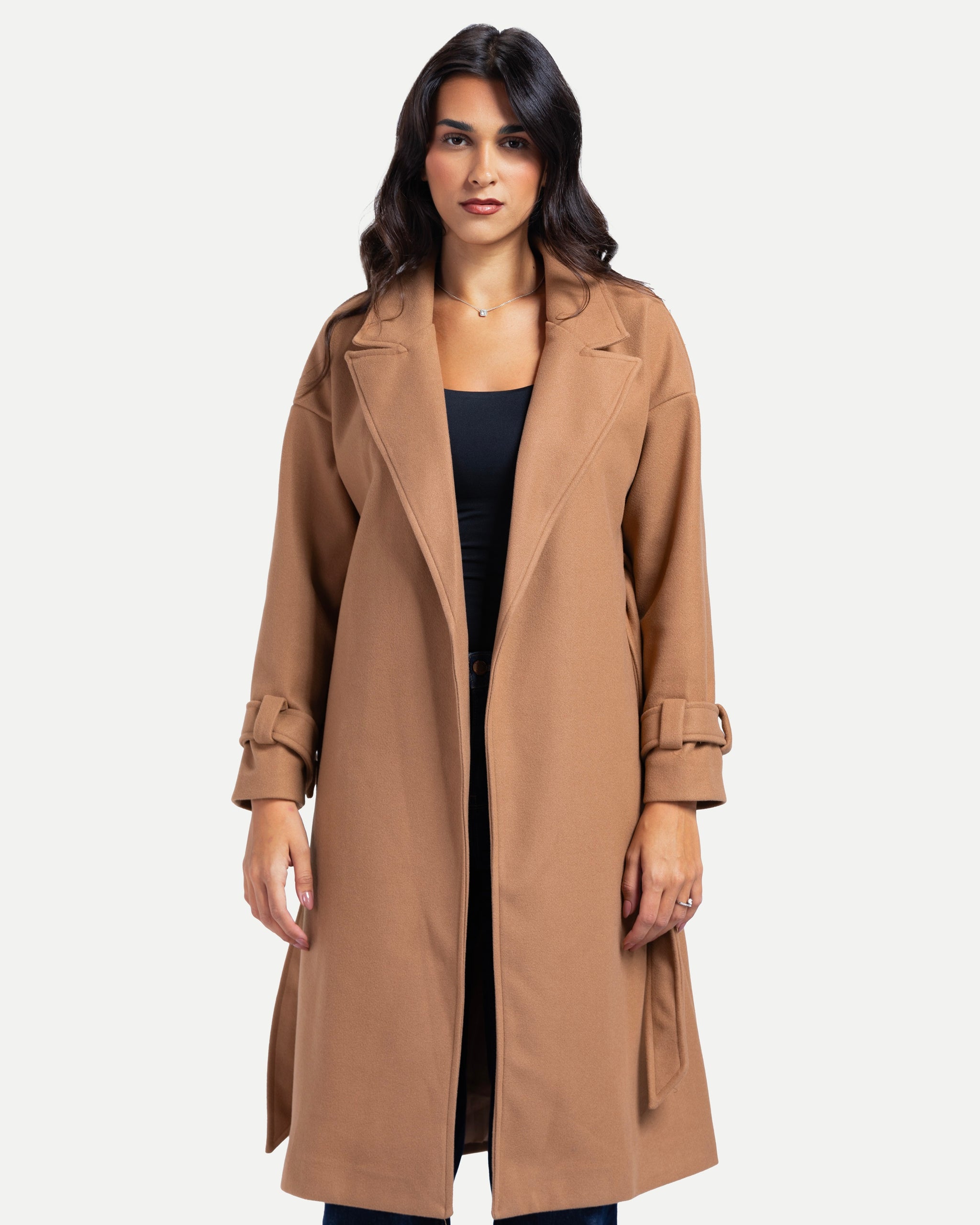 Arden Coat -Brown
