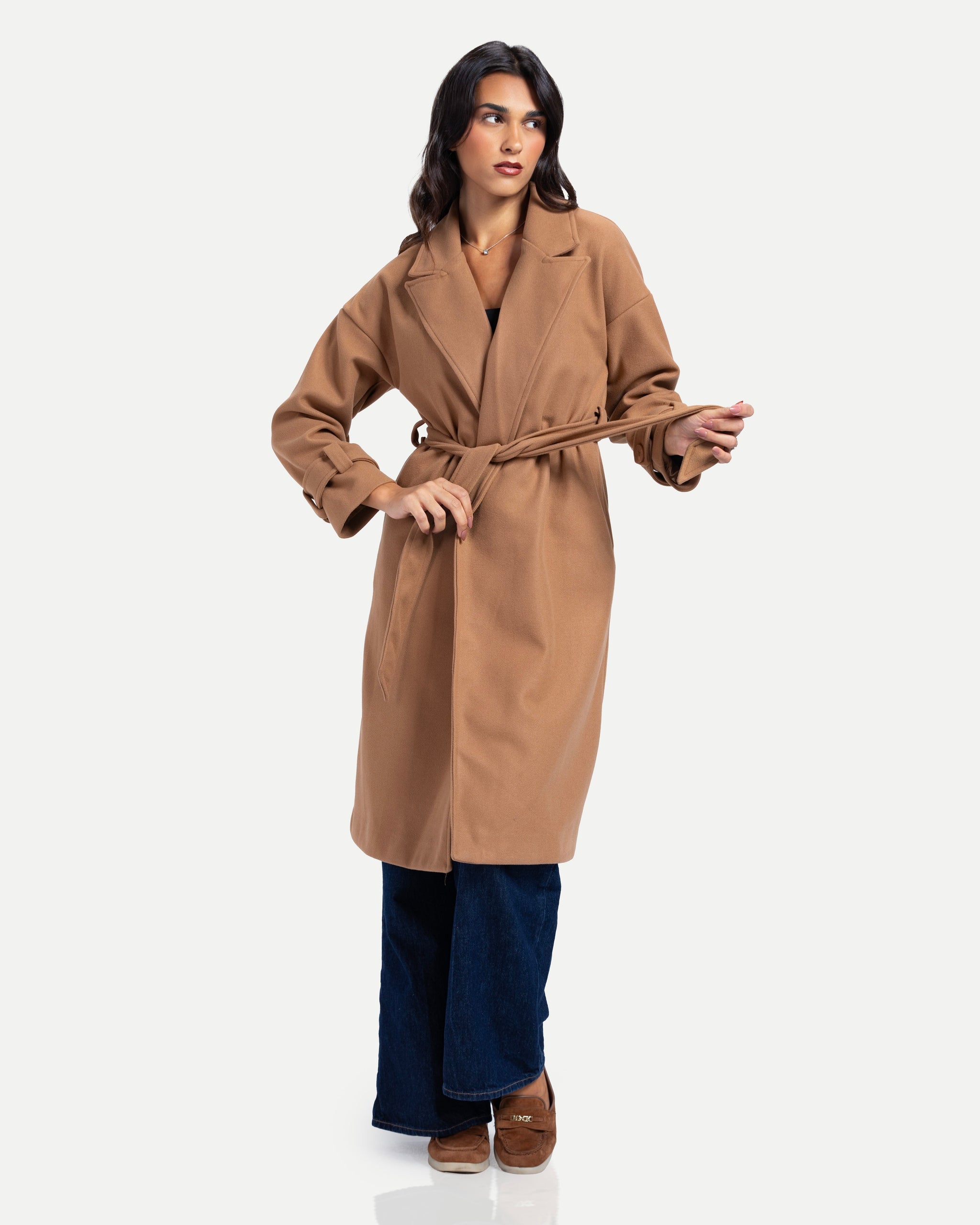 Arden Coat -Brown