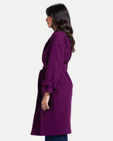 Arden Coat -Purple
