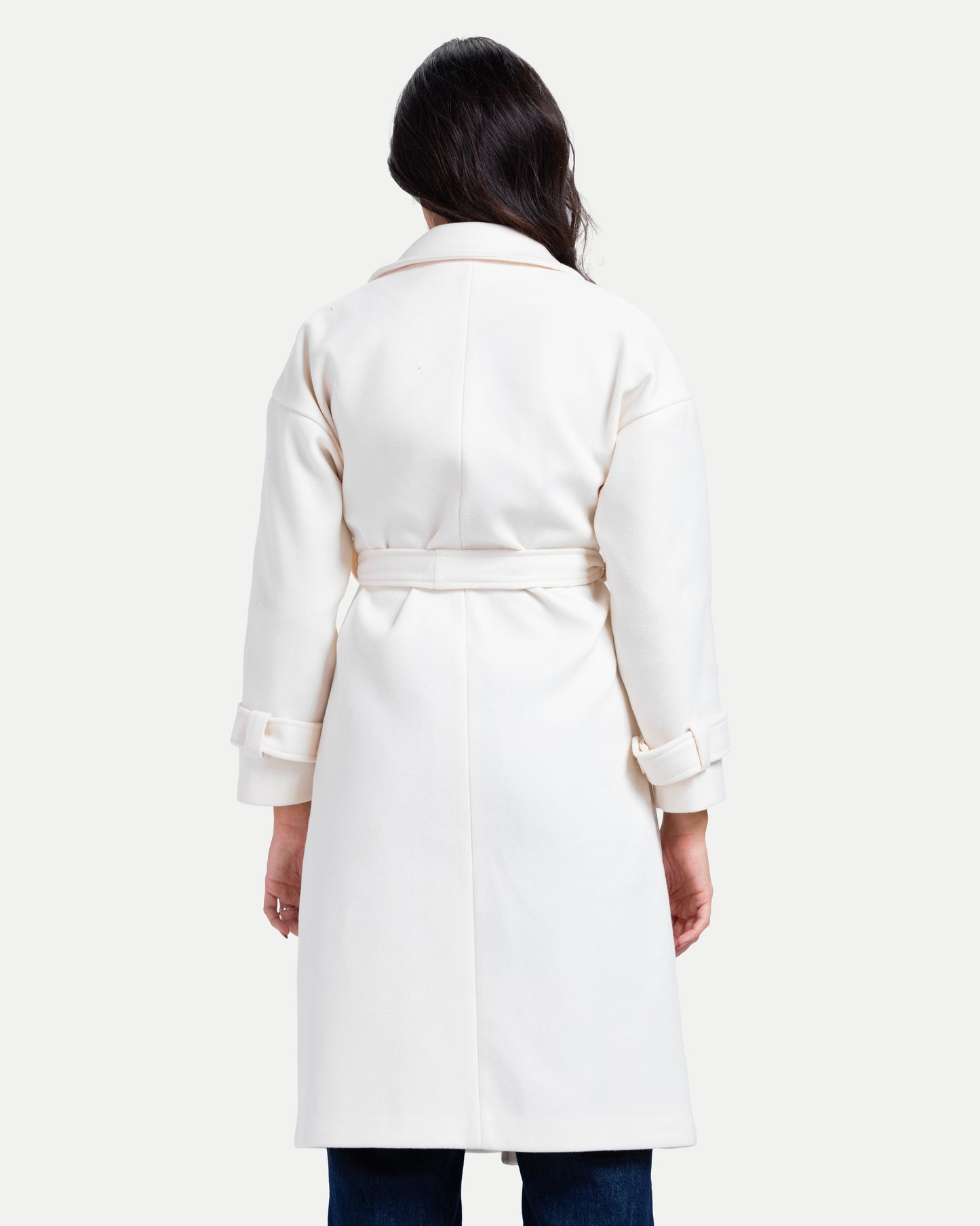 Arden Coat -White