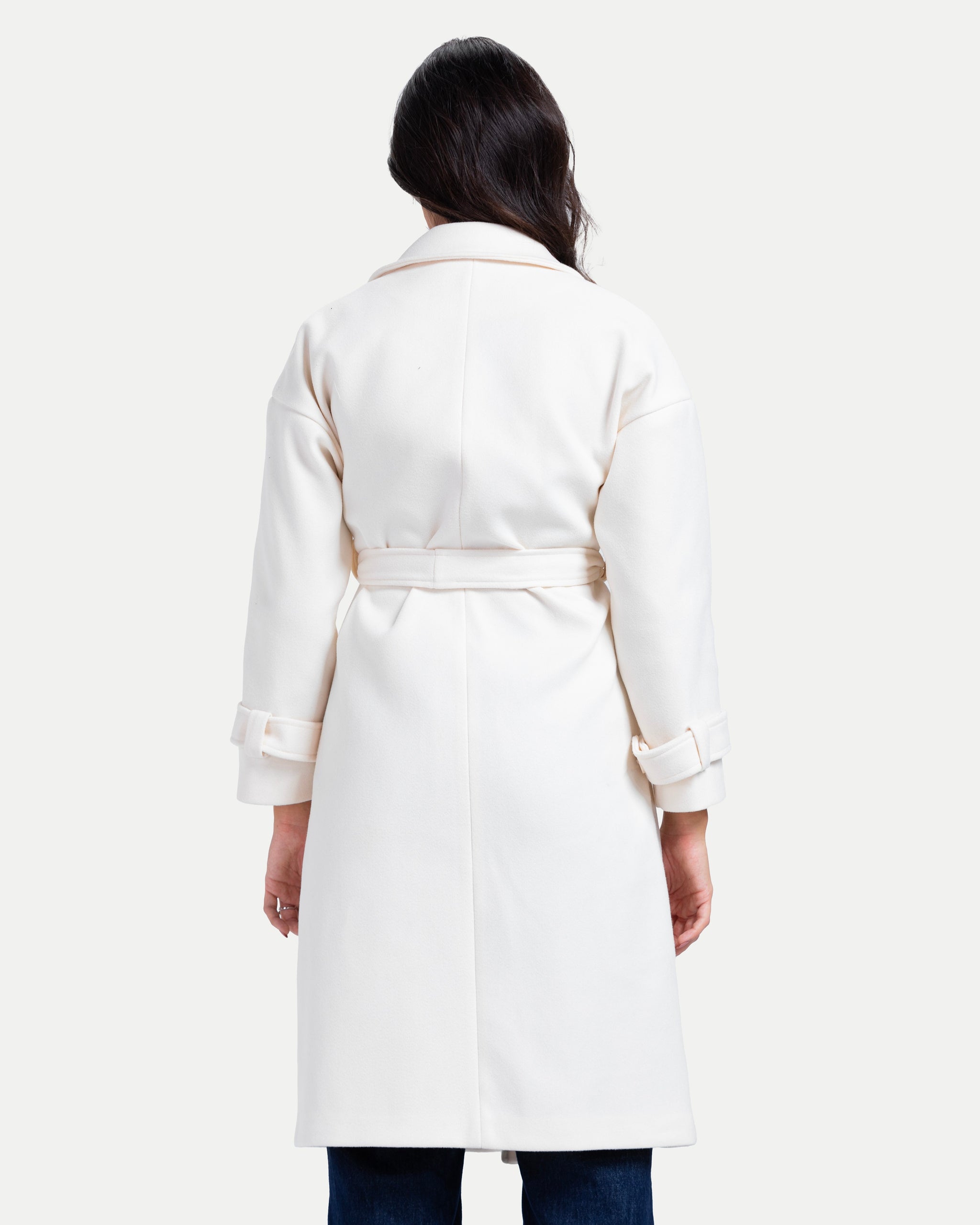 Arden Coat -White