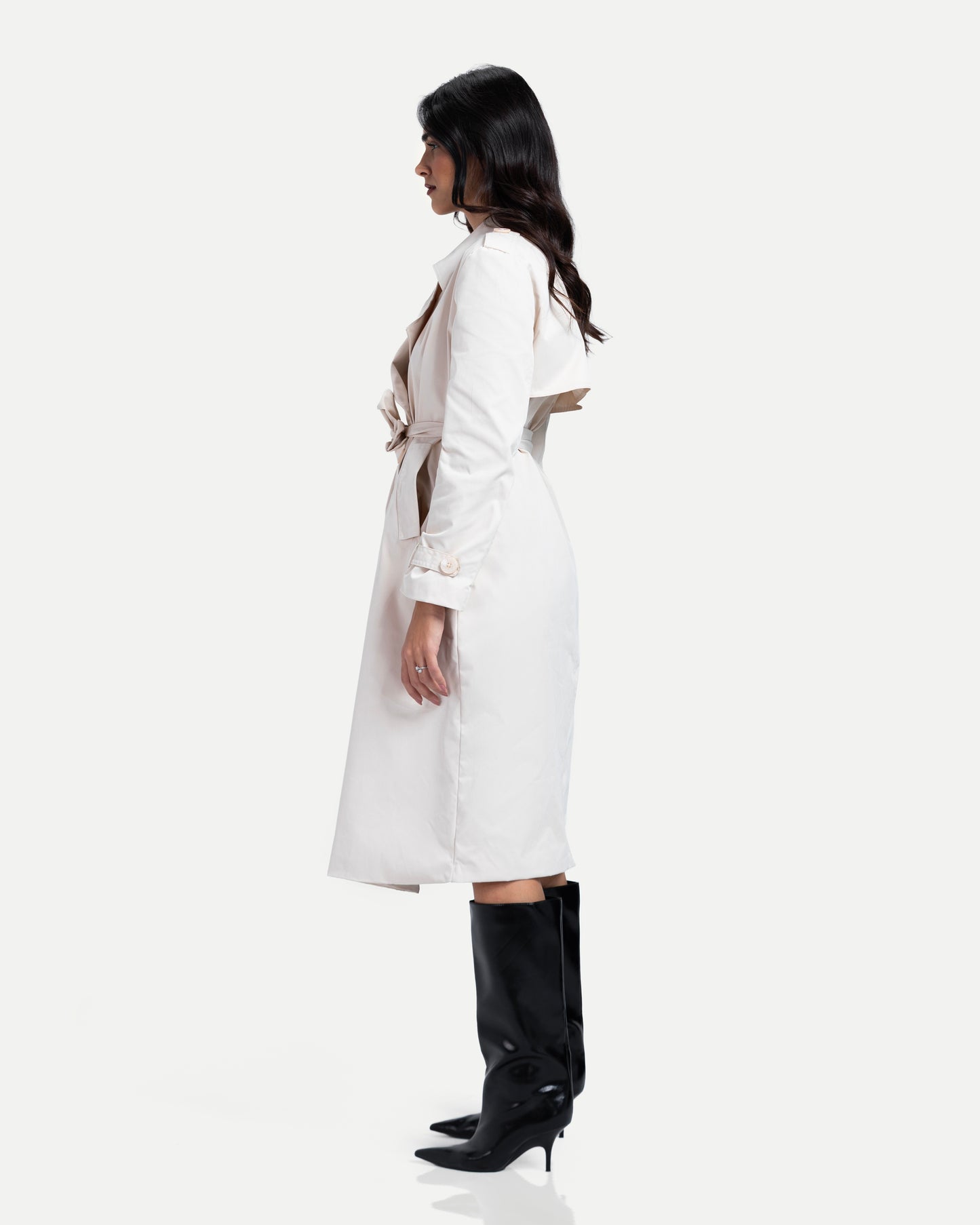 Classic Long Trench Coat