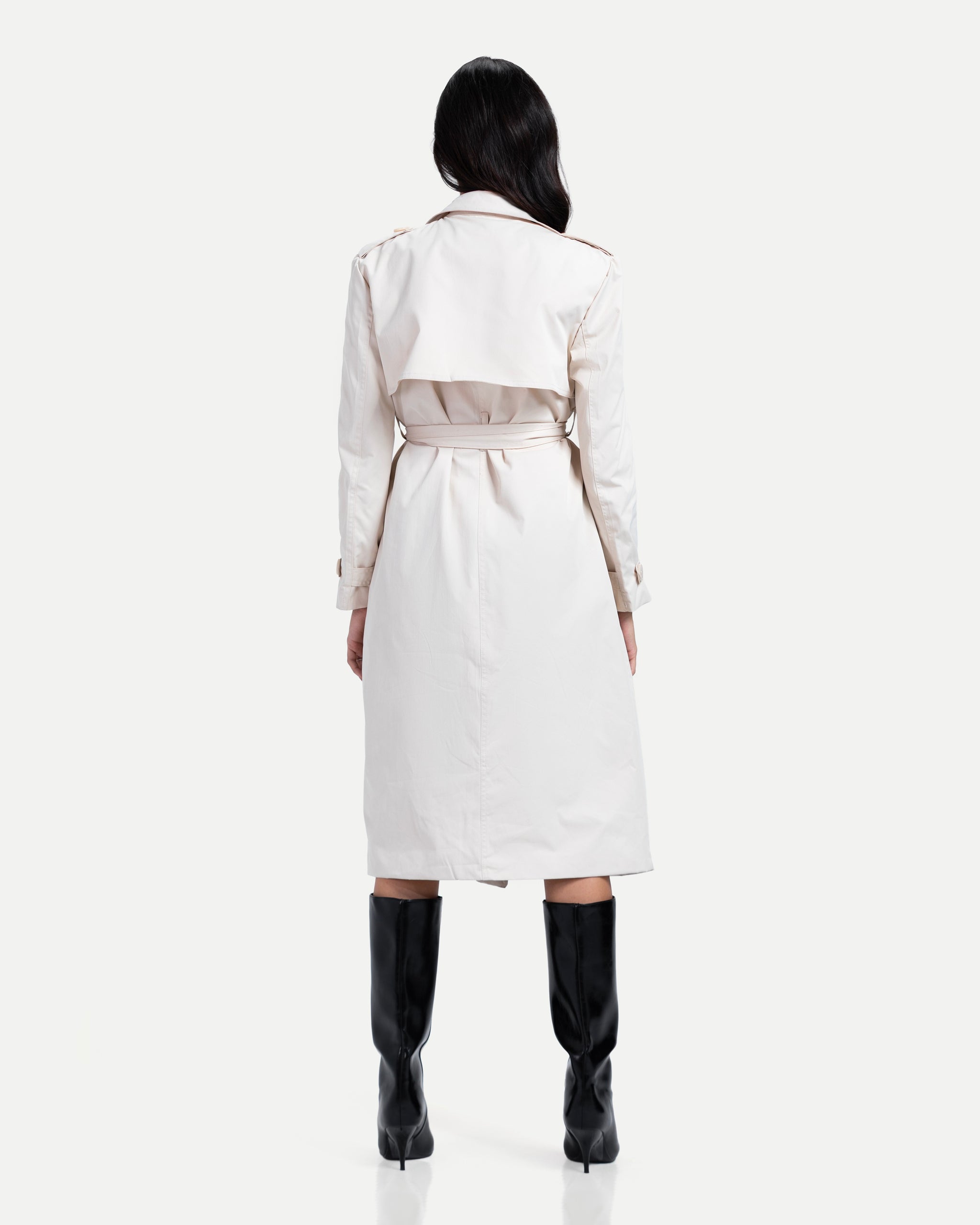 Classic Long Trench Coat